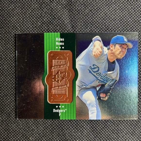 1998 SPx Finite Baseball #93 Hideo Nomo /9000 SP Los Angeles Dodgers - Picture 1 of 2